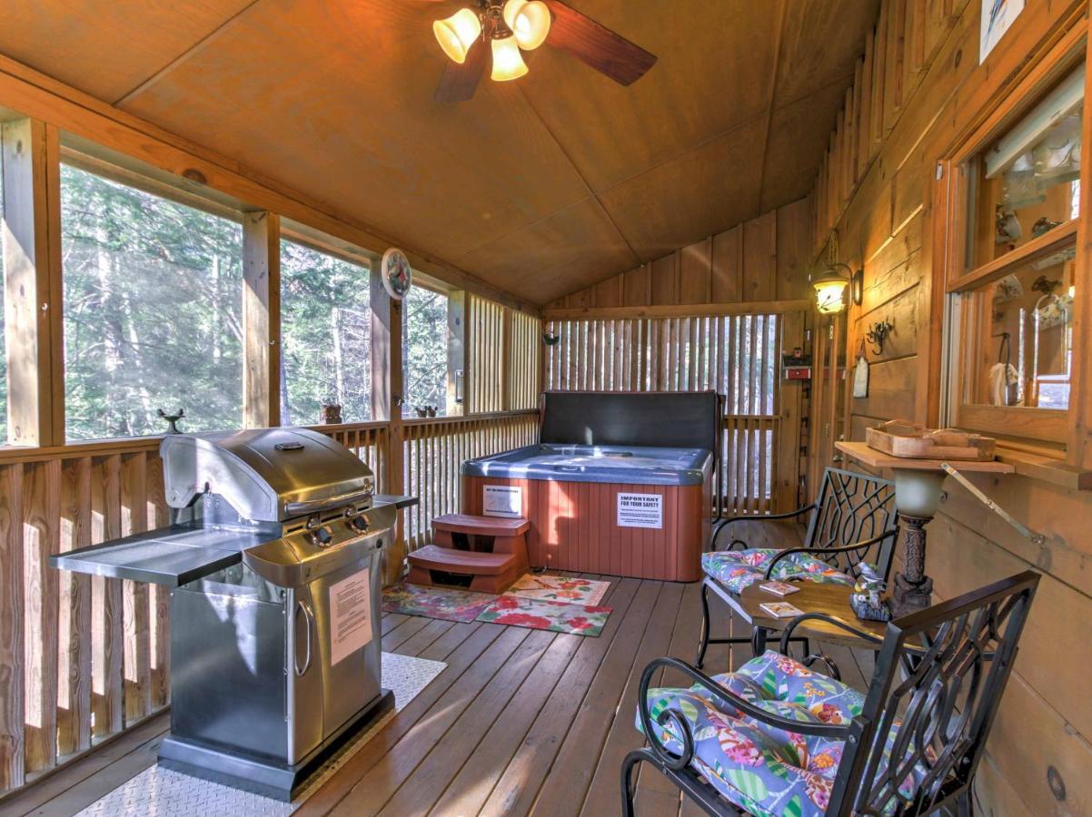 Cozy Nest Gatlinburg Cabin With Porch And Jacuzzi! 빌라 외부 사진